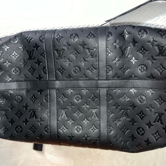 Louis Vuitton Keepall Bandouliere 50 Monogram Shadow Black - Picture 10 of 10